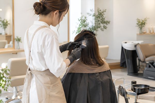 美容室の写真素材の例